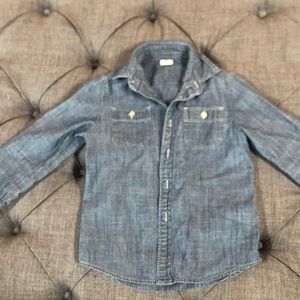 Crew cuts denim button down